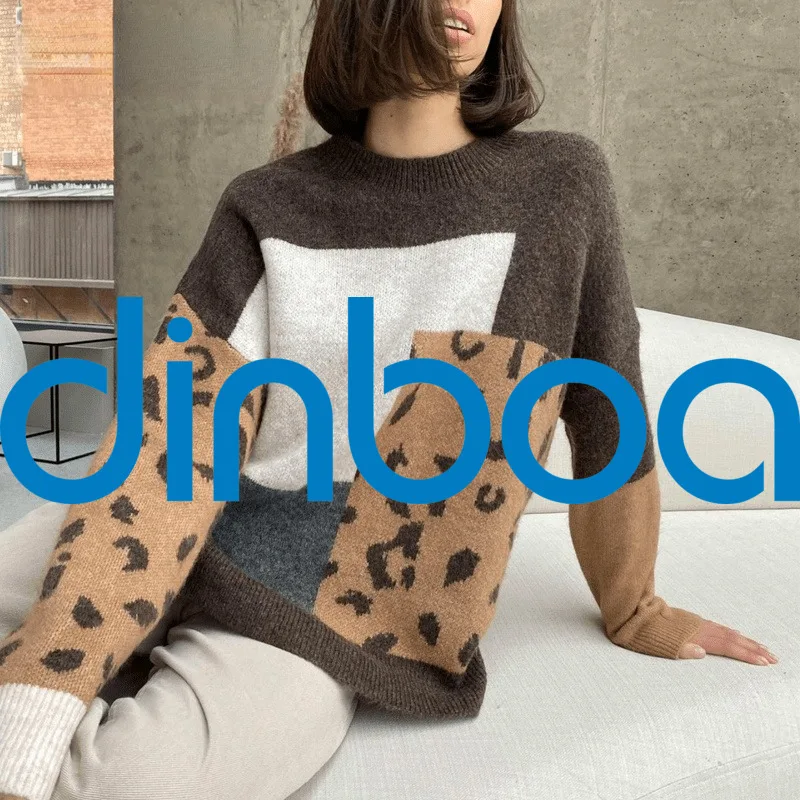 2021 Leopard Patchwork Cashmere Sweater Women Loose Casual Knitted Pullovers Autumn Soft Knitwear Female Retro Jumper
2021 Leopard Patchwork Cashmere Sweater Women Loose Casual Knitted Pullovers Autumn Soft Knitwear Female Retro Jumper