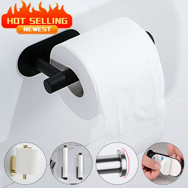 Punch-Free Roll Paper Holder 304 Stainless Steel Paper Towel Holder Adhesive Toilet Paper Holder Kitchen Bathroom Storage Rack
Punch-Free Roll Paper Holder 304 Stainless Steel Paper Towel Holder Adhesive Toilet Paper Holder Kitchen Bathroom Storage Rack