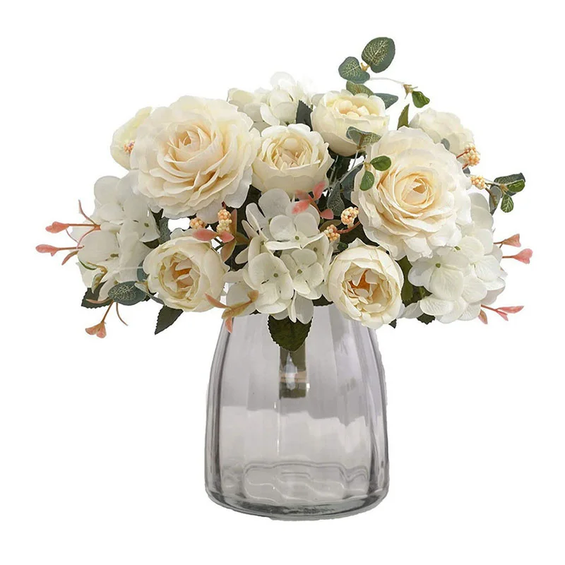 Romantic Burgundy Peony Flowers Artificial Silk Fake Flower Real Touch High Quality Faux Plants for Office Christmas Home Decor 
Romantic Burgundy Peony Flowers Artificial Silk Fake Flower Real Touch High Quality Faux Plants for Office Christmas Home Decor