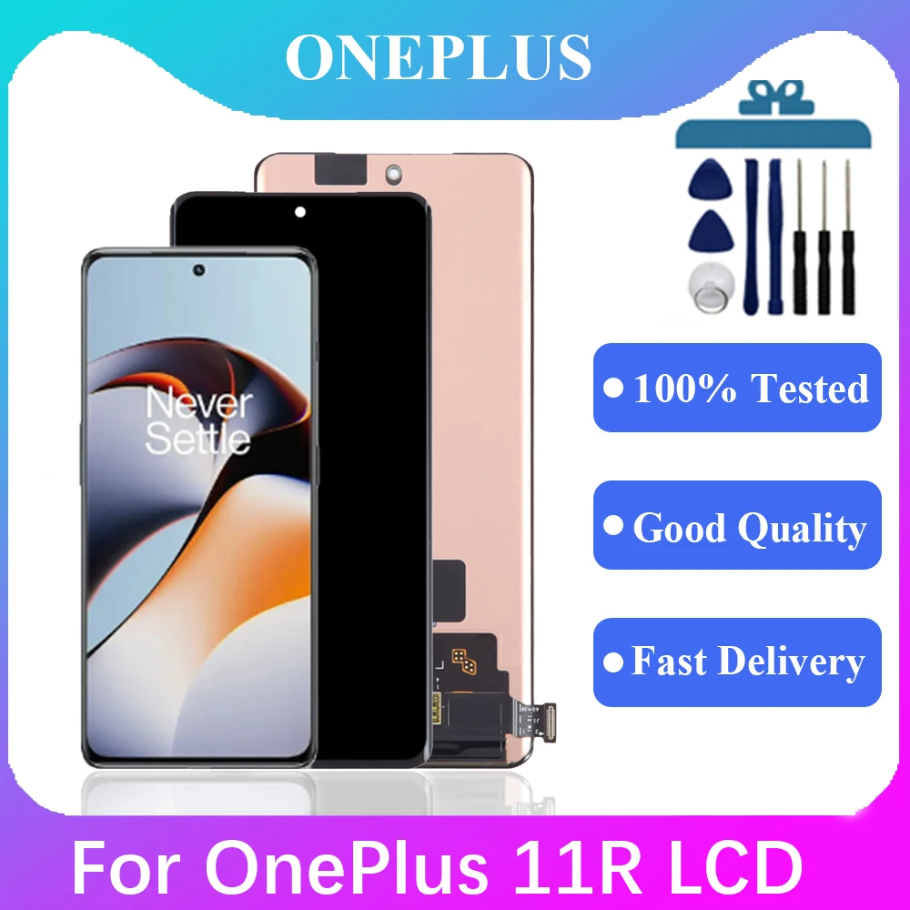 Оригинальный ЖК-дисплей для OnePlus 11R CPH2487, деталь для замены ЖК-дисплея One Plus 11R
Оригинальный ЖК-дисплей для OnePlus 11R CPH2487, деталь для замены ЖК-дисплея One Plus 11R