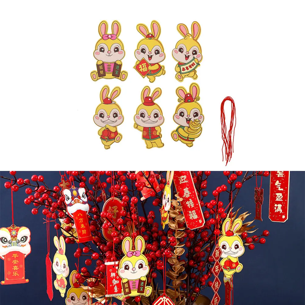 New Year Decoration Pendant 2023 Rabbit Year Blessing Charm Outdoor Decorative Paper Card Festival Decoration
New Year Decoration Pendant 2023 Rabbit Year Blessing Charm Outdoor Decorative Paper Card Festival Decoration