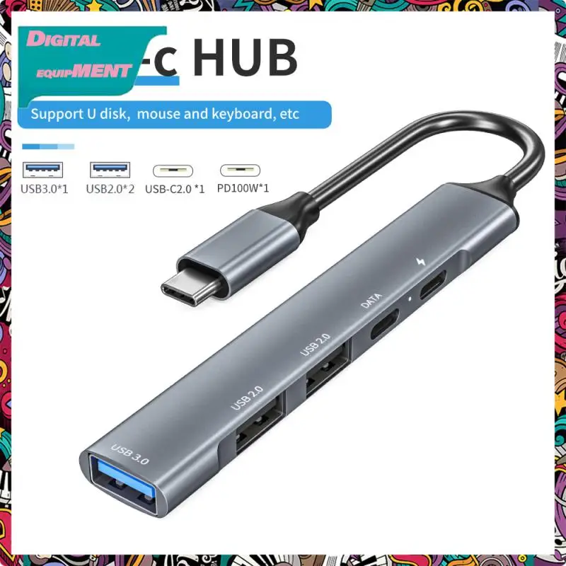 For Macbook High Speed Usb Hub Type C To HDMI-compatible Plug And Play Usb-c Expansion Dock Multi Usb Computer Accessories
For Macbook High Speed Usb Hub Type C To HDMI-compatible Plug And Play Usb-c Expansion Dock Multi Usb Computer Accessories
