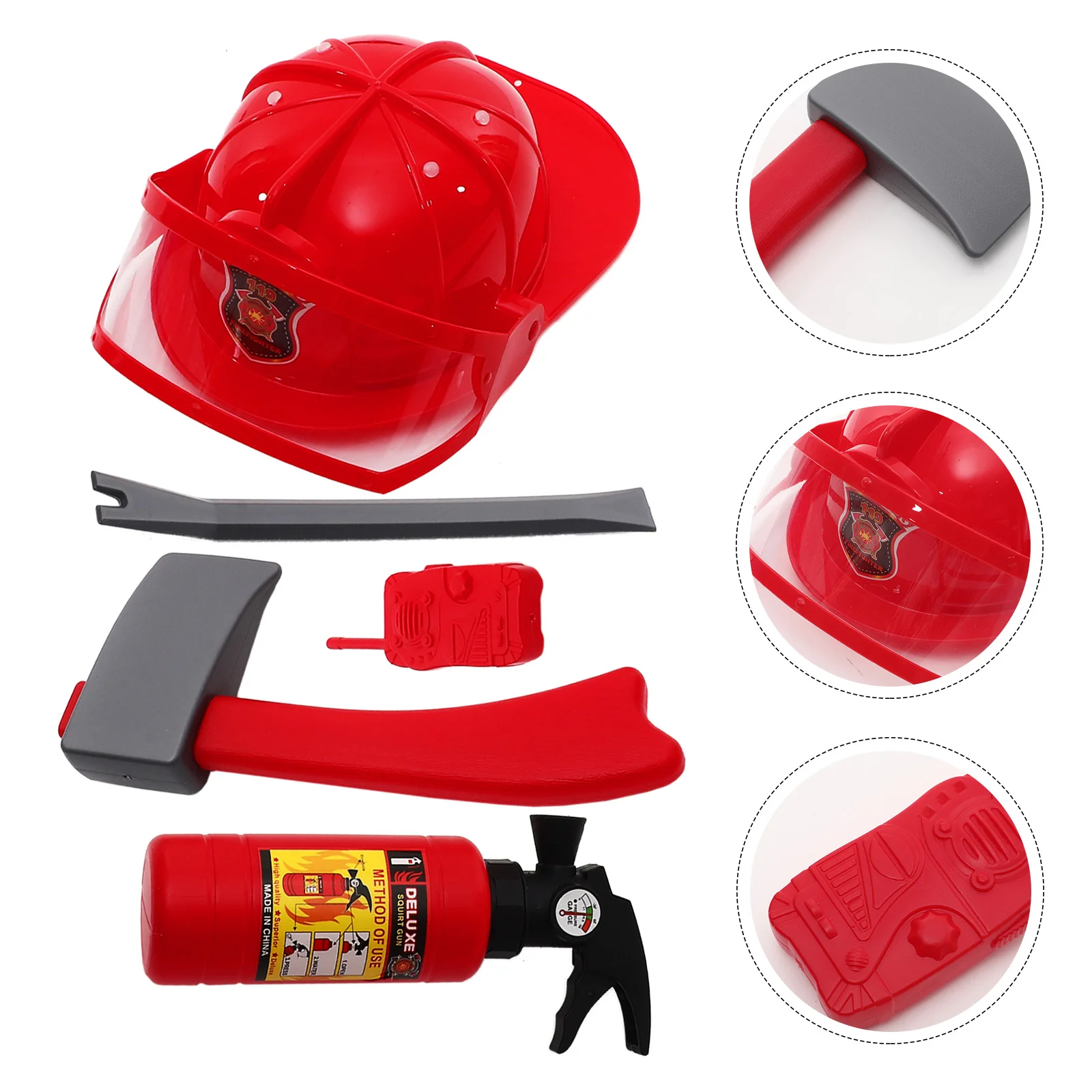 Fire Accessories Kids Gift Firefighter Hat Children Firemen Tools Toddler Fireman Costume
Fire Accessories Kids Gift Firefighter Hat Children Firemen Tools Toddler Fireman Costume