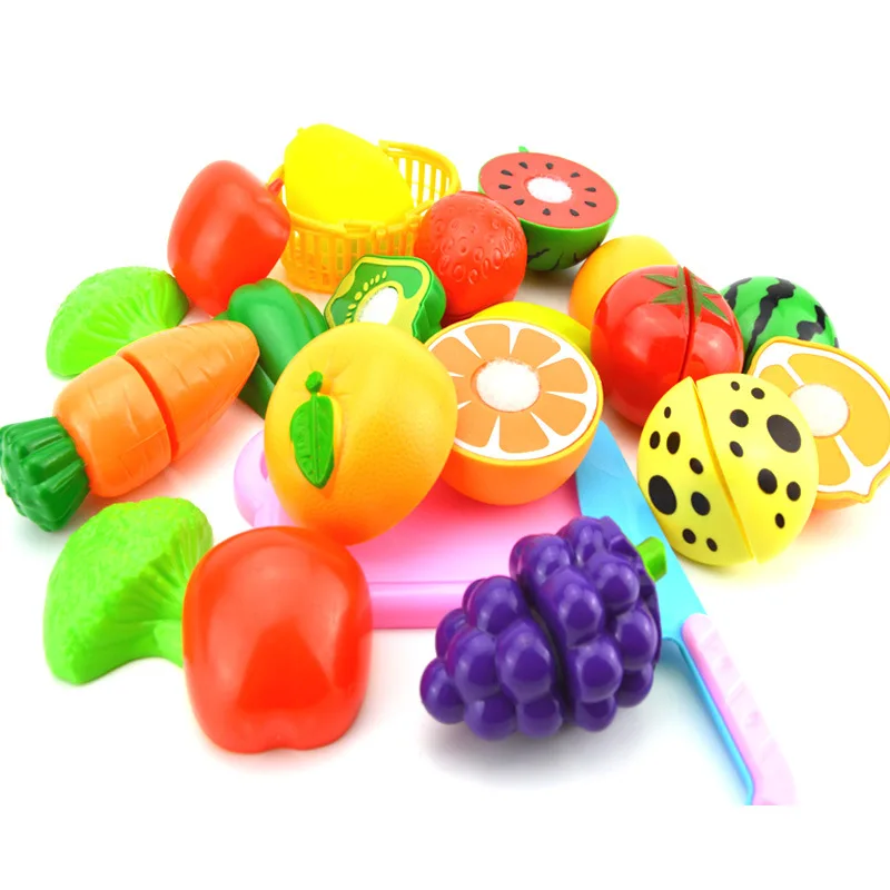 

Набор для ролевых игр с нарезкой фруктов и овощей, Детские кухонные игрушки, детский игровой домик, детский игровой набор, развивающие игрушки для детей