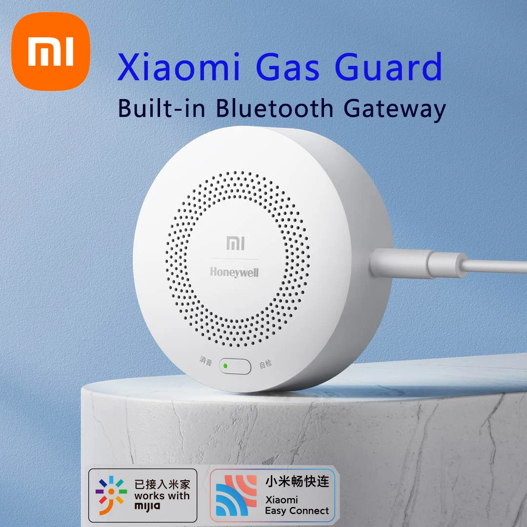 Датчик природного газа Xiaomi Mi, встроенный Bluetooth-шлюз, умный бытовой детектор утечки газа
Датчик природного газа Xiaomi Mi, встроенный Bluetooth-шлюз, умный бытовой детектор утечки газа