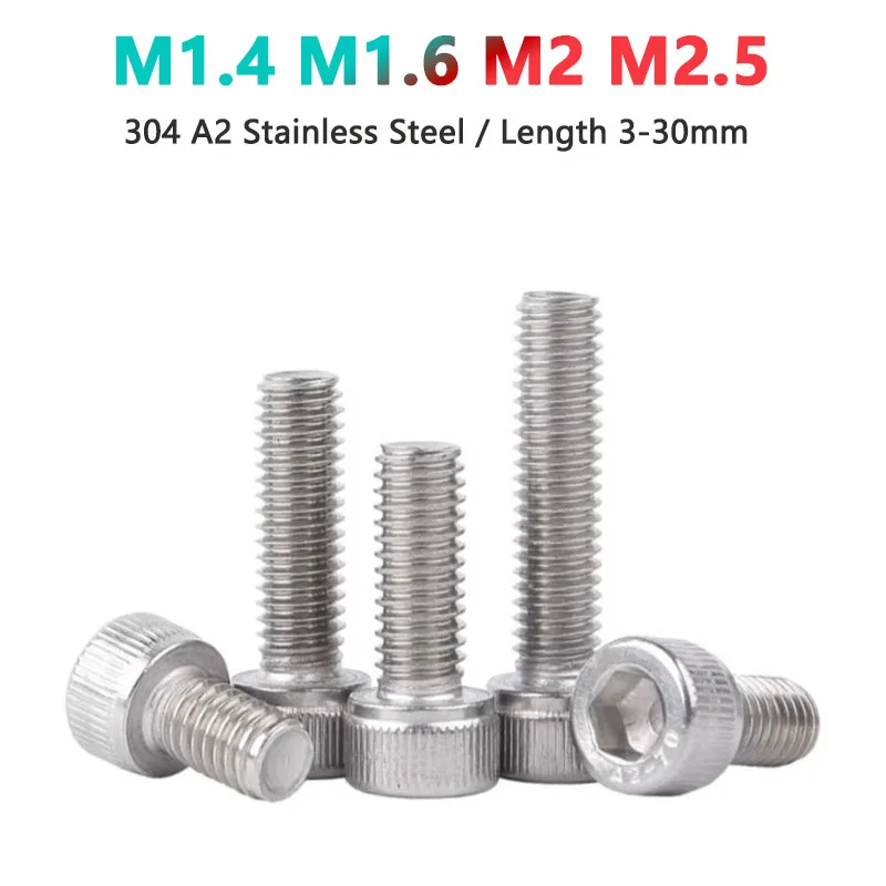 50 шт. M1.4 M1.6 M2 M2.5 маленький 304 A2 шестигранный болт из нержавеющей стали с головкой с шестигранным отверстием болт с шестигранным отверстием DIN912 длина 2-30 мм
50 шт. M1.4 M1.6 M2 M2.5 маленький 304 A2 шестигранный болт из нержавеющей стали с головкой с шестигранным отверстием болт с шестигранным отверстием DIN912 длина 2-30 мм