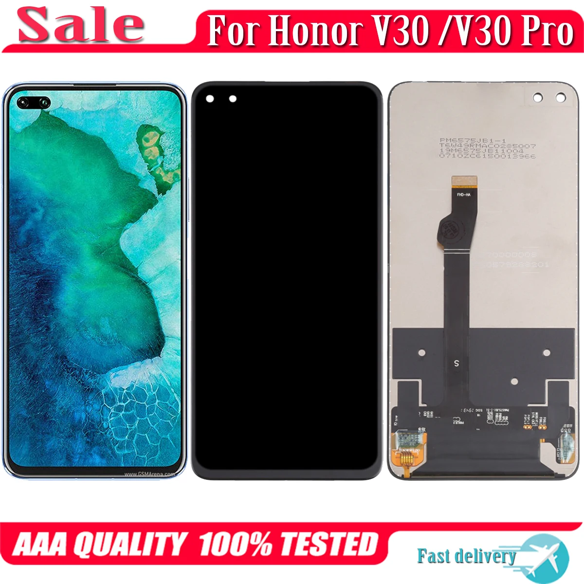 Original 6.57" For Honor V30 Pro LCD Display Touch Digitizer Screen Assembly For Huawei V30Pro OXF-AN00 OXF-AN10 LCD With Frame
Original 6.57" For Honor V30 Pro LCD Display Touch Digitizer Screen Assembly For Huawei V30Pro OXF-AN00 OXF-AN10 LCD With Frame