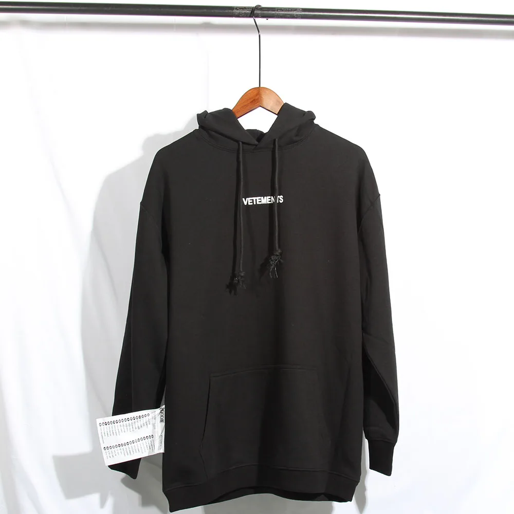 Top Quailty Vetements Hooded Sweatshirt Men Women Couples 100% Cotton Hoodies High Street Oversize Vetements Hoodie Streetwear
Top Quailty Vetements Hooded Sweatshirt Men Women Couples 100% Cotton Hoodies High Street Oversize Vetements Hoodie Streetwear