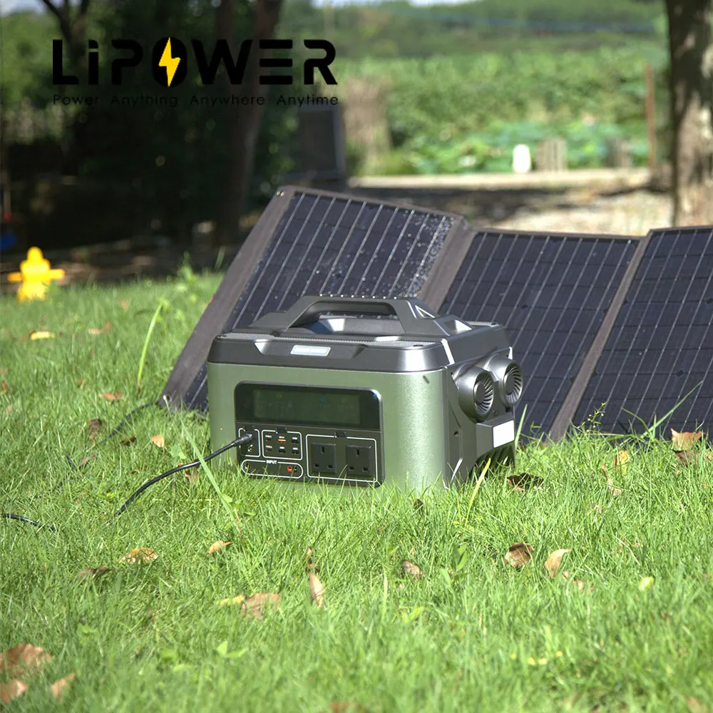 Lipower Energy storage system generator 2200W 22v 100000mAh Lifepo4 battery outdoor solar portable power station
Lipower Energy storage system generator 2200W 22v 100000mAh Lifepo4 battery outdoor solar portable power station