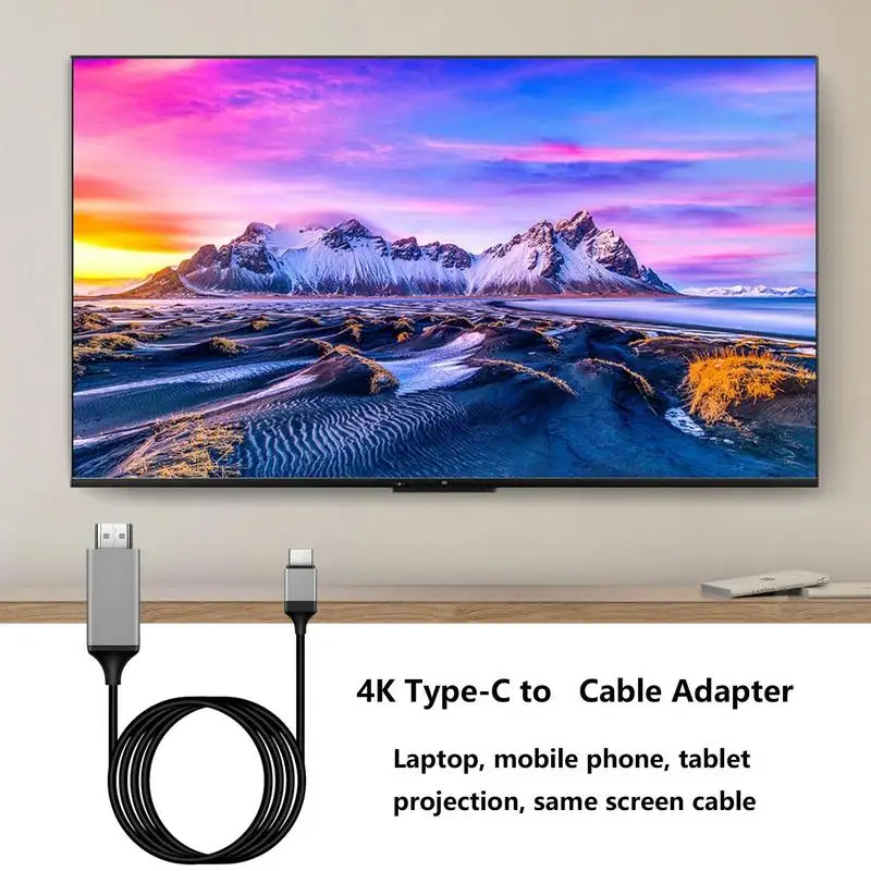 USB Type C Video Cable Converter HD-MI Compatible Cable Adapter Universal Display Video Cable Converter Automobile Accessories
USB Type C Video Cable Converter HD-MI Compatible Cable Adapter Universal Display Video Cable Converter Automobile Accessories