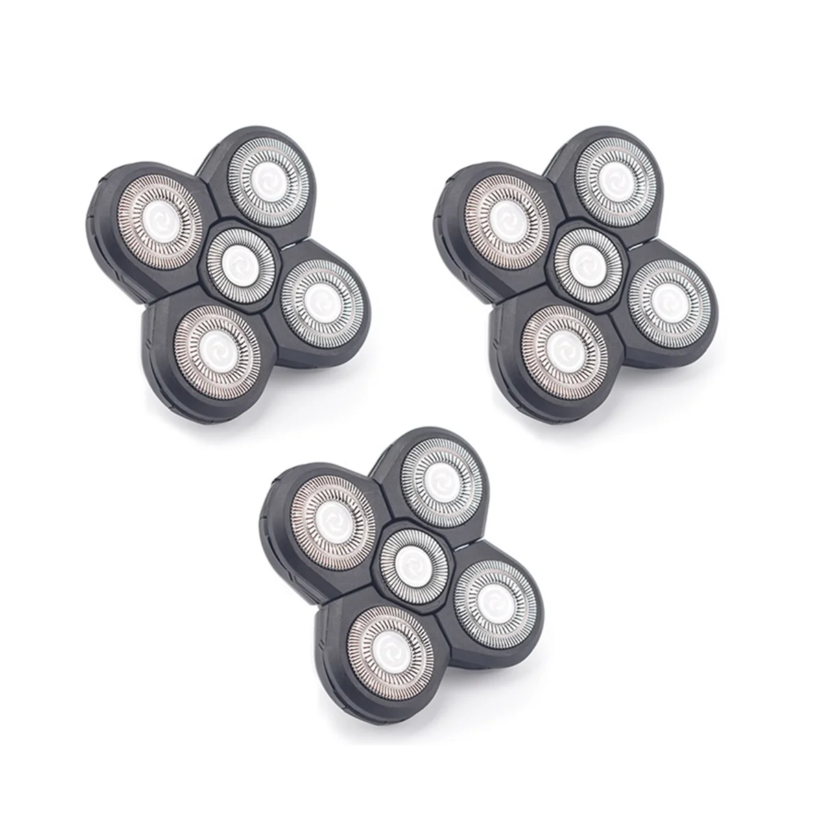 3PCS Replacement Shaver Head Electric Shaver 5 Cutter Floating Head Waterproof Stainless Steel Blade
3PCS Replacement Shaver Head Electric Shaver 5 Cutter Floating Head Waterproof Stainless Steel Blade