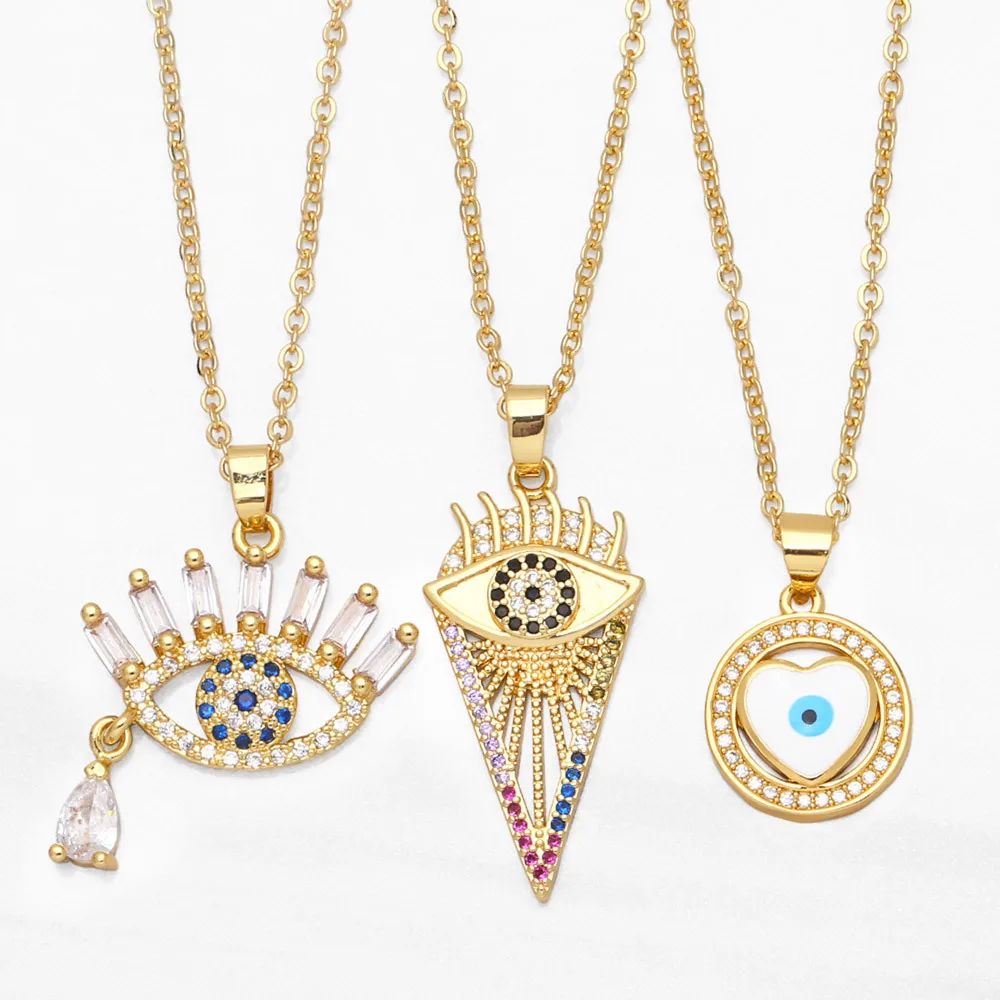 Fashion Charm Luck Blue Evil Eye Necklaces Gold Color Blue Rhinestone Eye Choker Necklace For Women Men Jewelry Lovers' Gifts
Fashion Charm Luck Blue Evil Eye Necklaces Gold Color Blue Rhinestone Eye Choker Necklace For Women Men Jewelry Lovers' Gifts