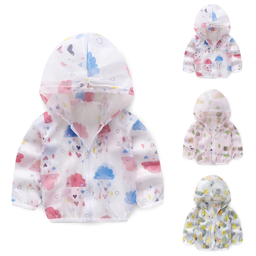 Children's Sun Protection Clothing Cartoon Print Thin Hoodie Jacket Kids Outdoor Breathable Light Long Sleeves Zippered Jacket
Children's Sun Protection Clothing Cartoon Print Thin Hoodie Jacket Kids Outdoor Breathable Light Long Sleeves Zippered Jacket