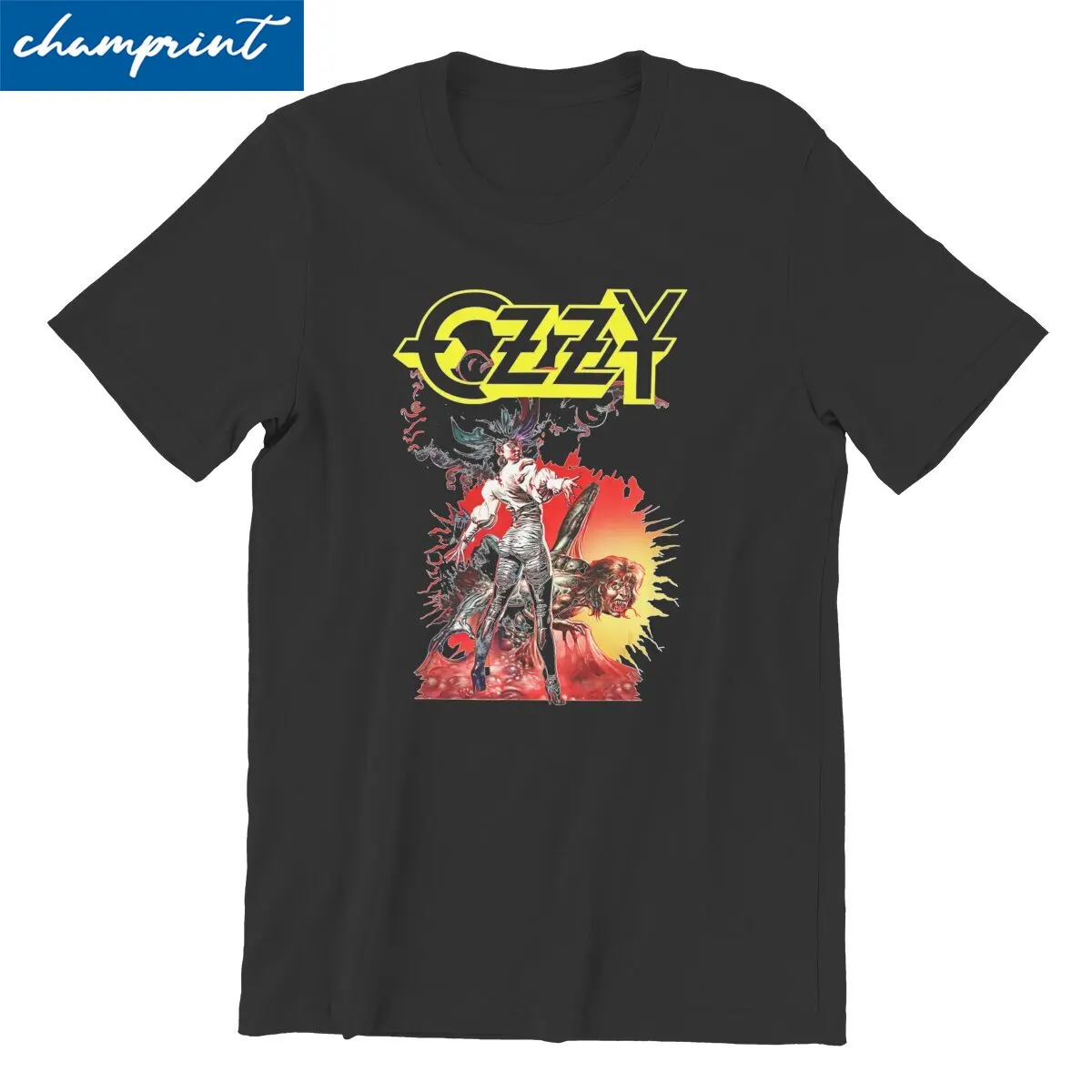 Men T-Shirt Ozzy Osbourne Album Awesome Cotton Tee Shirt Short Sleeve T Shirt Round Neck Clothing Gift Idea
Men T-Shirt Ozzy Osbourne Album Awesome Cotton Tee Shirt Short Sleeve T Shirt Round Neck Clothing Gift Idea
