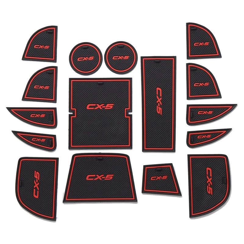Rubber Mat Door Mat Anti-slip Cup Pad For Mazda CX-5 CX5 CX 5 2013 2014 16pcs Interior Decoration Accessory Gate Slot Pad
Rubber Mat Door Mat Anti-slip Cup Pad For Mazda CX-5 CX5 CX 5 2013 2014 16pcs Interior Decoration Accessory Gate Slot Pad