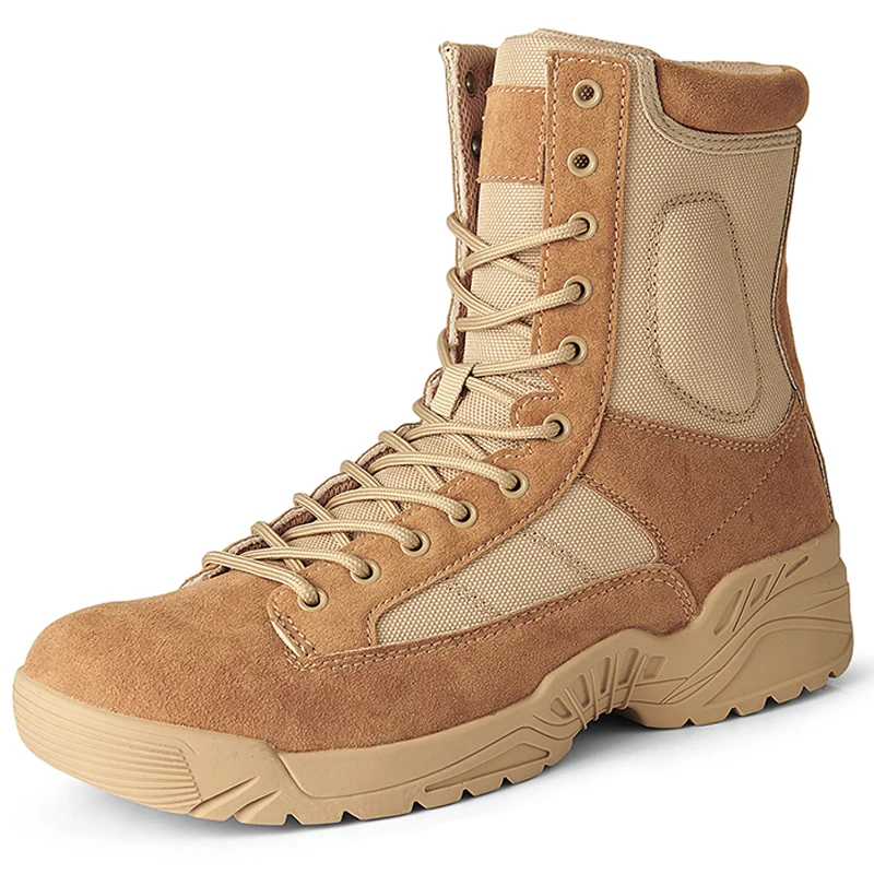 2022 New Men's Military Boots Tactical Desert Boots Outdoor Training Combat Boots Non-slip Wear-resistant Hiking Boots Men Shoes
2022 New Men's Military Boots Tactical Desert Boots Outdoor Training Combat Boots Non-slip Wear-resistant Hiking Boots Men Shoes