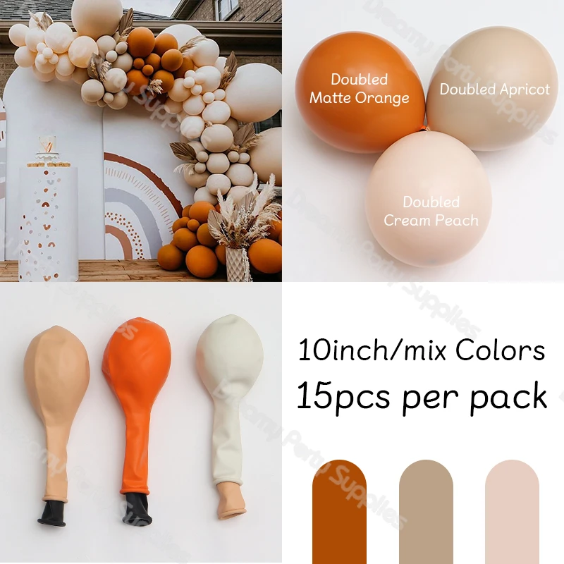 15pcs 10inch Mix Color Birthday Balloon Metal Matte Chrome Double Stuffed Latex Balloon for Wedding Baby Shower Engagement Decor
15pcs 10inch Mix Color Birthday Balloon Metal Matte Chrome Double Stuffed Latex Balloon for Wedding Baby Shower Engagement Decor
