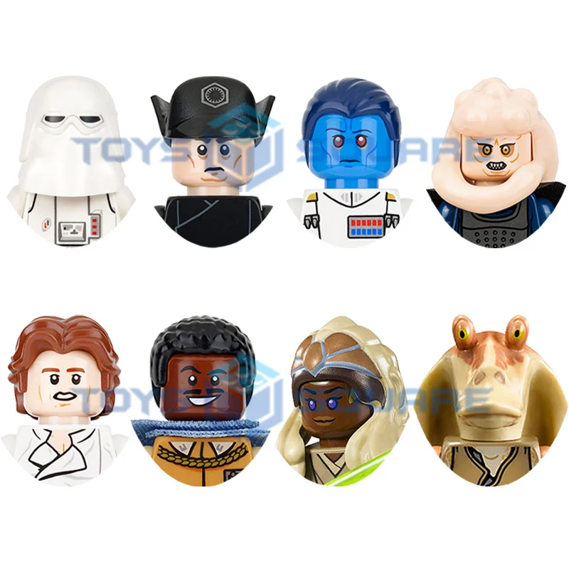 Набор кубиков для сборки игрушек Han Solo Лэндо, Биб Фортуна, командир, банка, банки, Бинкс, снеговик, модель Стасс, Алли, игрушка
Набор кубиков для сборки игрушек Han Solo Лэндо, Биб Фортуна, командир, банка, банки, Бинкс, снеговик, модель Стасс, Алли, игрушка