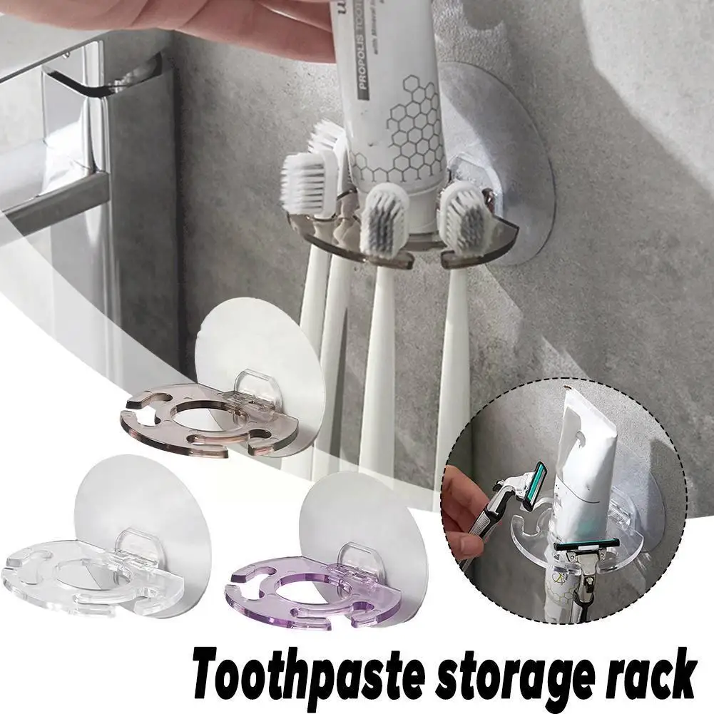 Настенный самоклеящийся держатель для зубной пасты, зубной щетки
Настенный самоклеящийся держатель для зубной пасты, зубной щетки