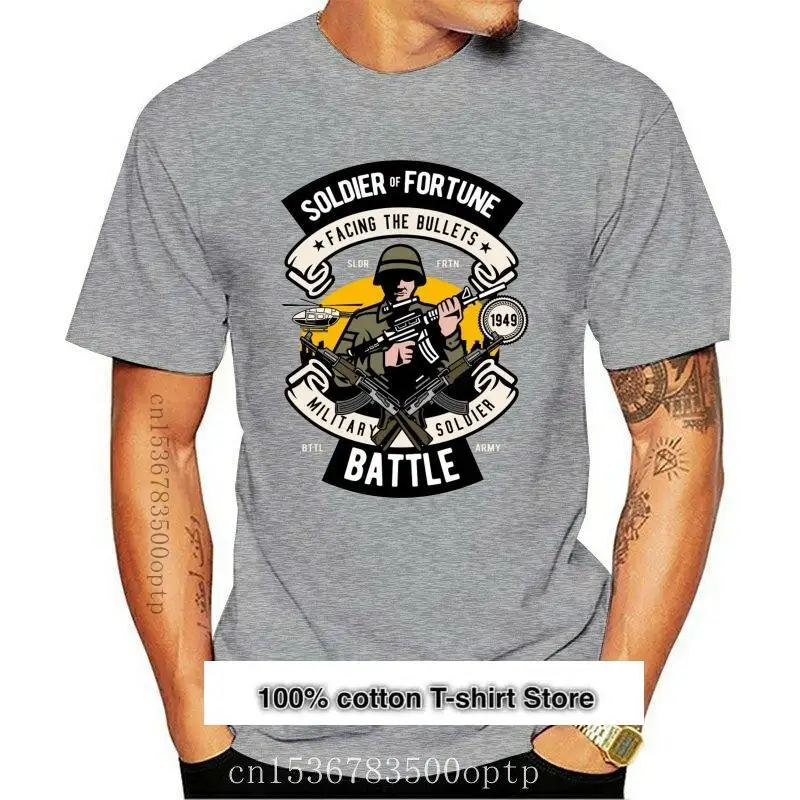 Camisetas orgánicas recicladas para hombres, camisa Retro Vintage con estampado de soldado de la Fortuna, nueva
Camisetas orgánicas recicladas para hombres, camisa Retro Vintage con estampado de soldado de la Fortuna, nueva
