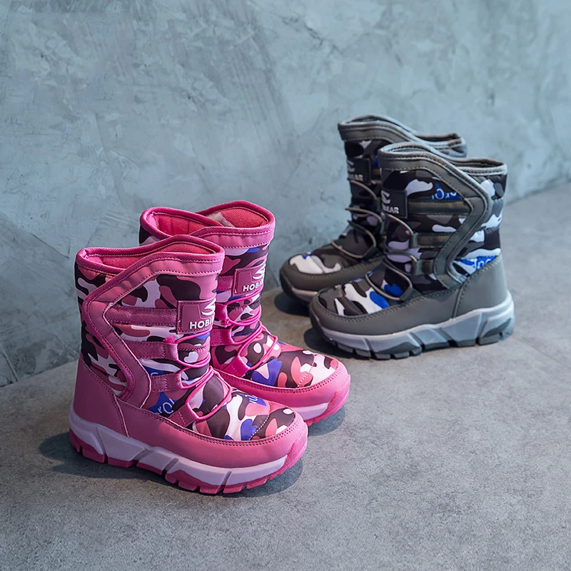 Children Snow Boots Unisex Winter Mid-calf Waterproof Platforms Cotton Boots Shoes For Girls Boys Sizes 24-40
Children Snow Boots Unisex Winter Mid-calf Waterproof Platforms Cotton Boots Shoes For Girls Boys Sizes 24-40