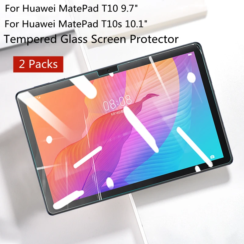 2pcs 9H Tempered Glass For Huawei MatePad T 10 9.7 T 10s 10.1 T10 T10s Screen Protector AGR AGS3 LO9 W09 Tablet Protective Film
2pcs 9H Tempered Glass For Huawei MatePad T 10 9.7 T 10s 10.1 T10 T10s Screen Protector AGR AGS3 LO9 W09 Tablet Protective Film