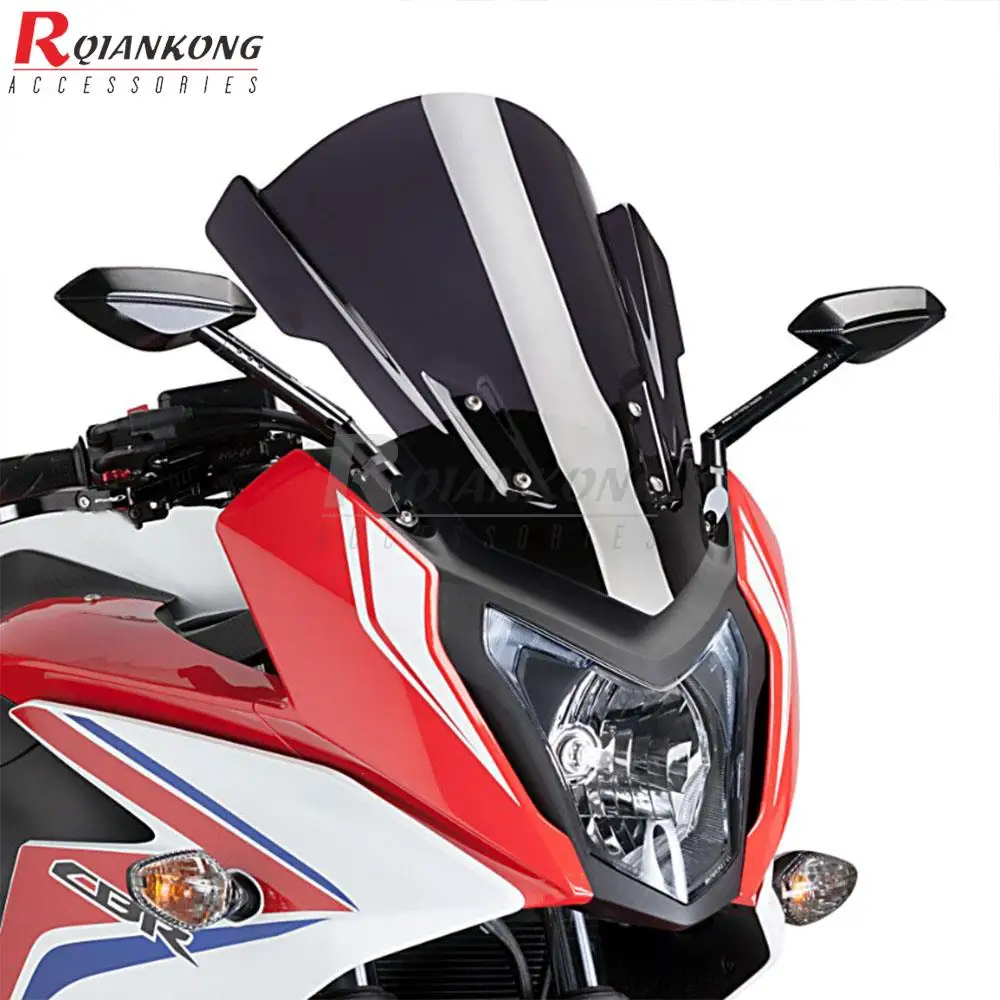 Universal Motorcycle Risen Adjustable Wind Screen Extension Windshield Spoiler Deflector For HONDA CBR650F 2014 2015 2016 2017
Universal Motorcycle Risen Adjustable Wind Screen Extension Windshield Spoiler Deflector For HONDA CBR650F 2014 2015 2016 2017