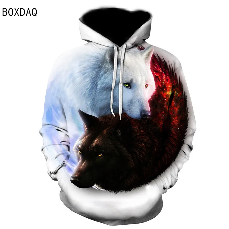 3D Wolf Animal Pattern Hoodies Men Casual Loose Sweatshirts Cute Cartoon Cat Dog Print Pullover Top Big Size Long Sleeve Hoodies
3D Wolf Animal Pattern Hoodies Men Casual Loose Sweatshirts Cute Cartoon Cat Dog Print Pullover Top Big Size Long Sleeve Hoodies