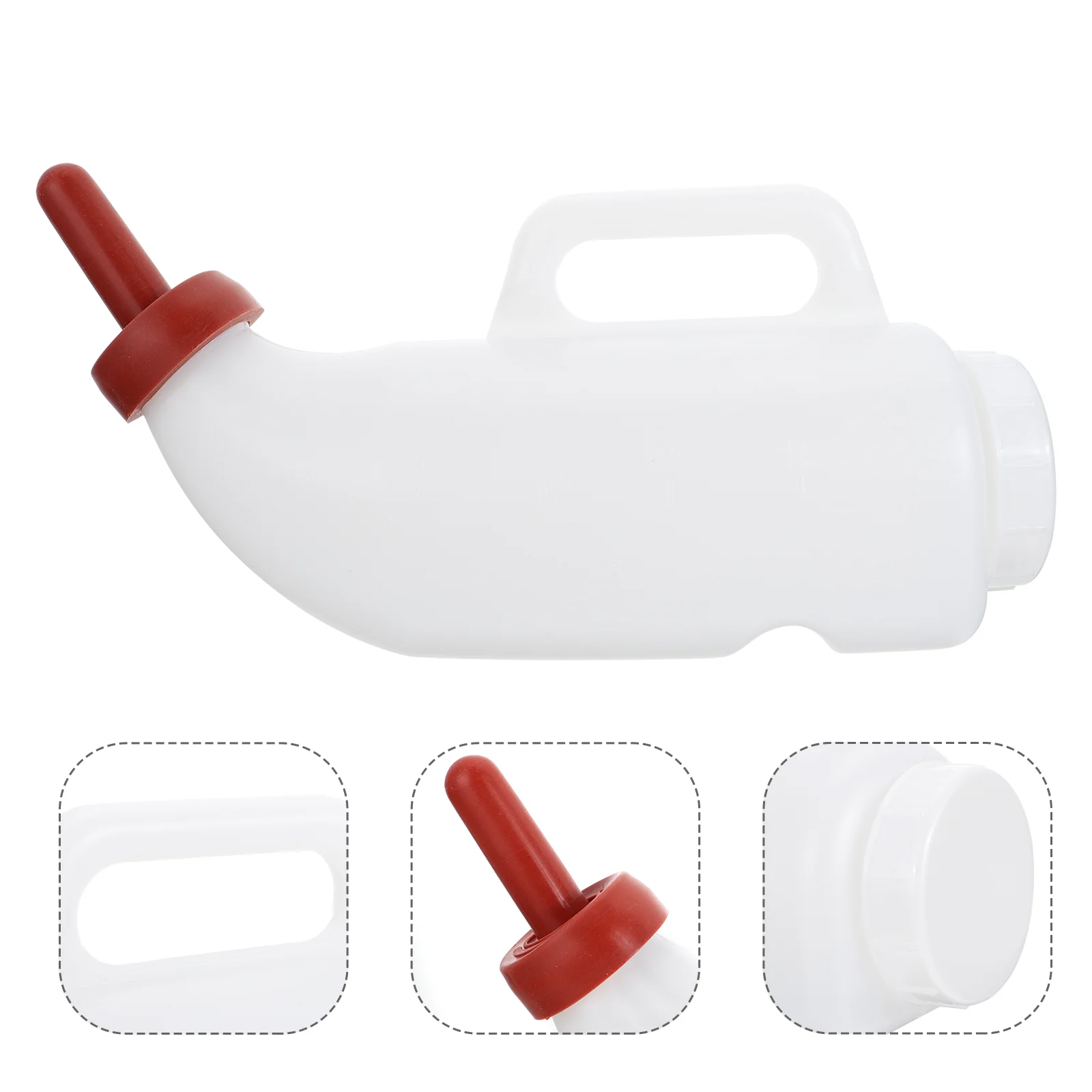 Bottle Calf Feeding Feeder Bottles Nurserlamb Nursing Puppylivestock Rubber Screwgoats Push Supplies Raising Farm Caphandle
Bottle Calf Feeding Feeder Bottles Nurserlamb Nursing Puppylivestock Rubber Screwgoats Push Supplies Raising Farm Caphandle