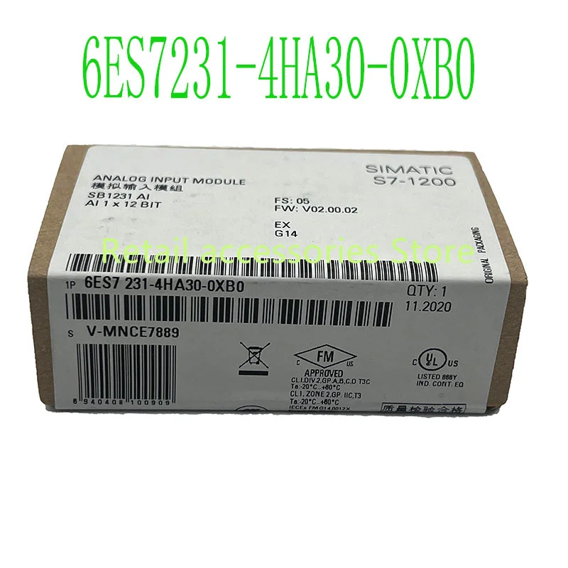 

New Original In BOX 6ES7231-4HA30-0XB0 6ES7 231-4HA30-0XB0 {Warehouse stock} 1 Year Warranty Shipment within 24 hours