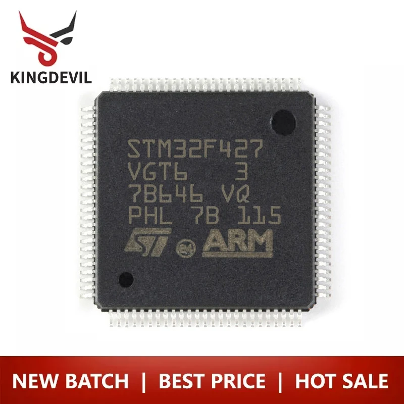 Оригинальный оригинальный одночиповый микроконтроллер STM32F427VGT6 LQFP100 STM32 MCU STM32F4
Оригинальный оригинальный одночиповый микроконтроллер STM32F427VGT6 LQFP100 STM32 MCU STM32F4