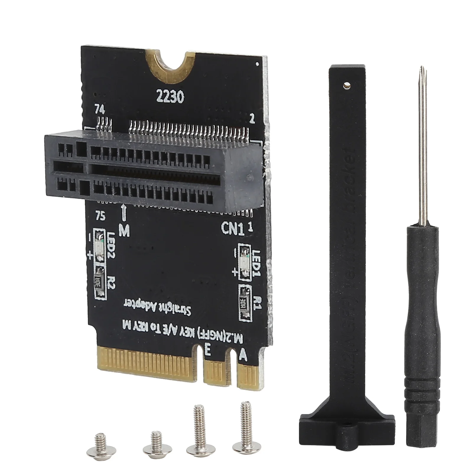 M.2 SSD Adapter Card KEY A/E NGFF to Nvme Solid State Drive Vertical Adapt Board
M.2 SSD Adapter Card KEY A/E NGFF to Nvme Solid State Drive Vertical Adapt Board
