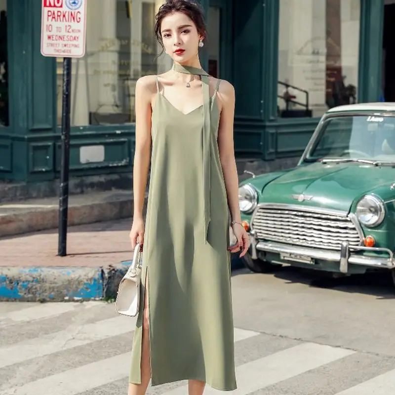 Fashion Summer Dress Plain Simple Elegant Long Dress Holiday Beach Female Dresses Women Clothing
Fashion Summer Dress Plain Simple Elegant Long Dress Holiday Beach Female Dresses Women Clothing