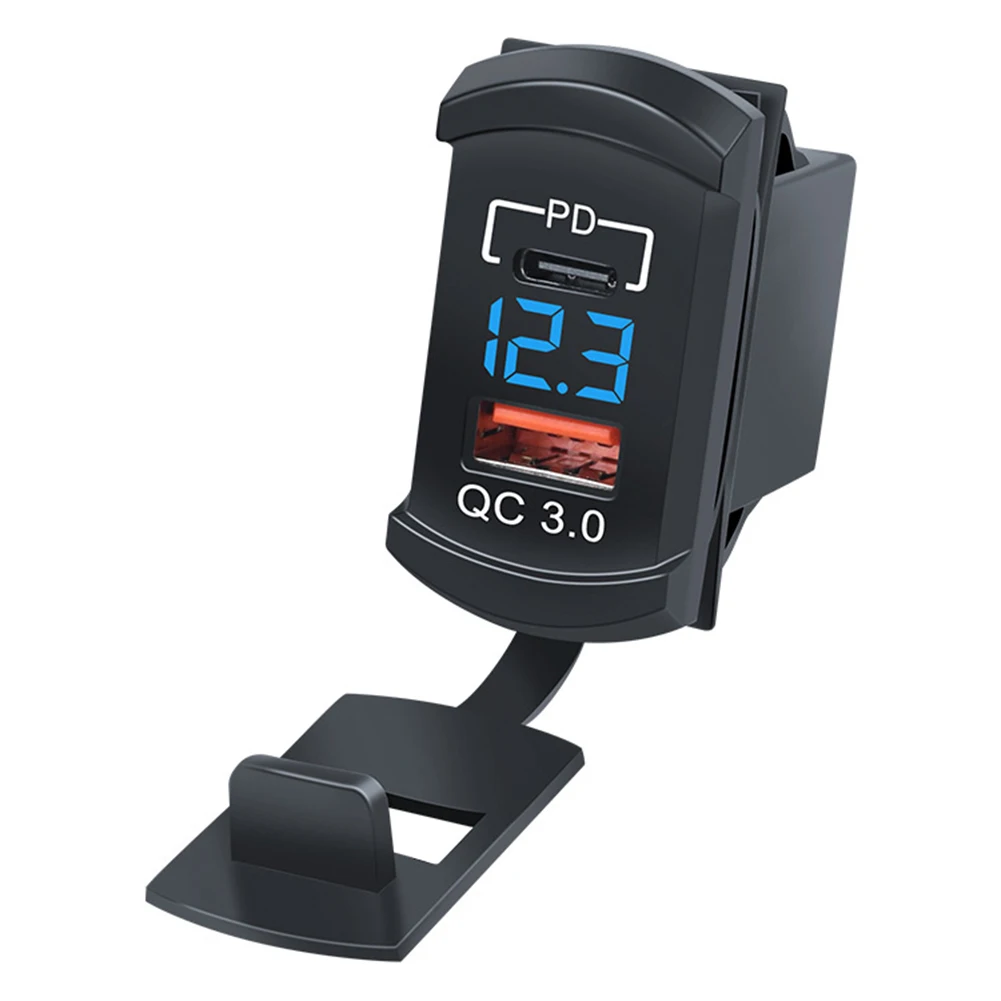 Dual USB Interfaces USB Charger Adapter DC 12V-24V Interior QC3.0+PD Dual USB Car Charger Socket USB-A Quick Charge 3.0
Dual USB Interfaces USB Charger Adapter DC 12V-24V Interior QC3.0+PD Dual USB Car Charger Socket USB-A Quick Charge 3.0