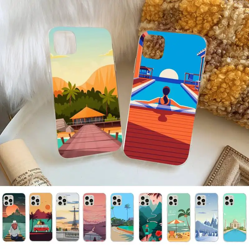 FHNBLJ Infinite Scenery Pleasant Comfortable Life Phone Case for iPhone 11 12 13 mini pro XS MAX 8 7 6 6S Plus X 5S SE 2020 XR
FHNBLJ Infinite Scenery Pleasant Comfortable Life Phone Case for iPhone 11 12 13 mini pro XS MAX 8 7 6 6S Plus X 5S SE 2020 XR