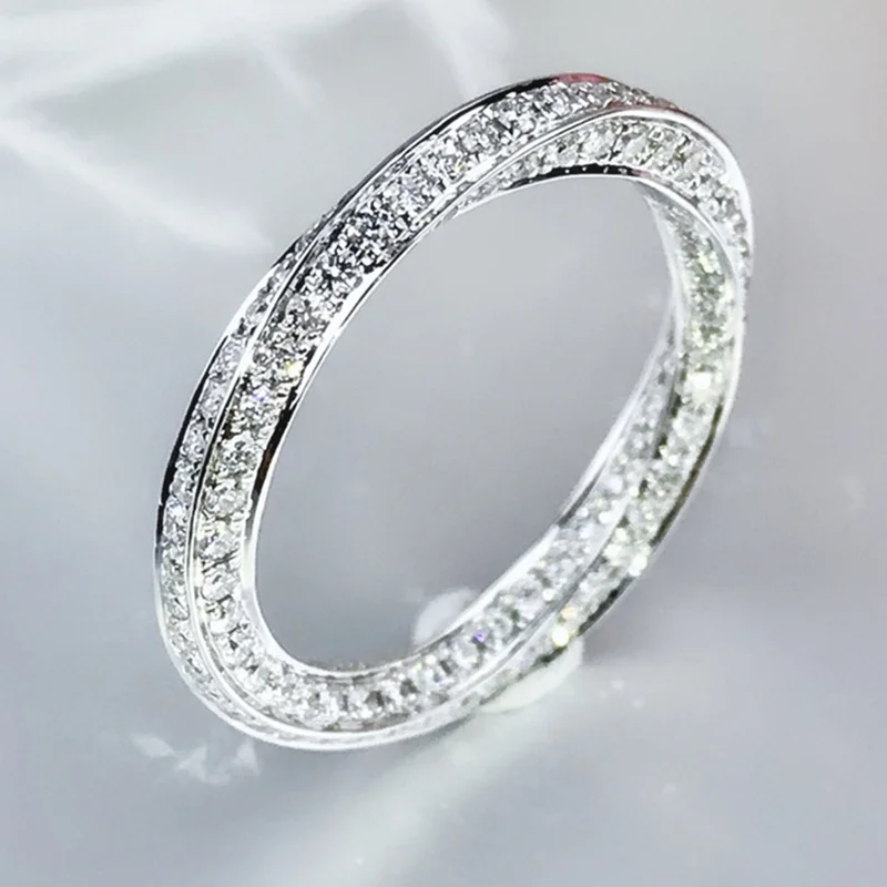 Novel Design Jewelry Fashion Sterling Silver Rings Women Wedding Engagement Rings Valentine's Day Birthday Gift Anillos Mujer
Novel Design Jewelry Fashion Sterling Silver Rings Women Wedding Engagement Rings Valentine's Day Birthday Gift Anillos Mujer