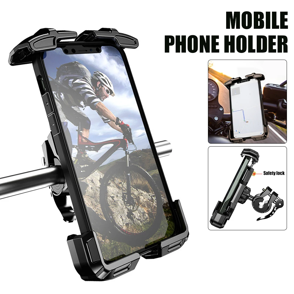 Bike Phone Holder Motorcycle Handlebar Phone Mount Adjustable Phone Cradle for iPhone 13 Pro Max Galaxy S9 4.6"- 6.9" Cellphone
Bike Phone Holder Motorcycle Handlebar Phone Mount Adjustable Phone Cradle for iPhone 13 Pro Max Galaxy S9 4.6"- 6.9" Cellphone