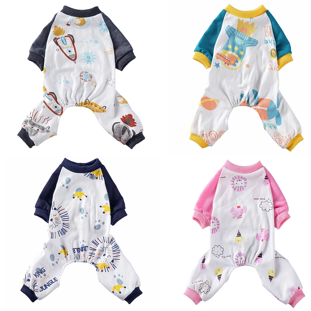 Cartoon Dog Clothing Pomeranian Shirt Pet Pajamas for Small Large Dog Cat Jumpsuit Chihuahua Cute Sleepingwear Kawaii Clothes 
Cartoon Dog Clothing Pomeranian Shirt Pet Pajamas for Small Large Dog Cat Jumpsuit Chihuahua Cute Sleepingwear Kawaii Clothes