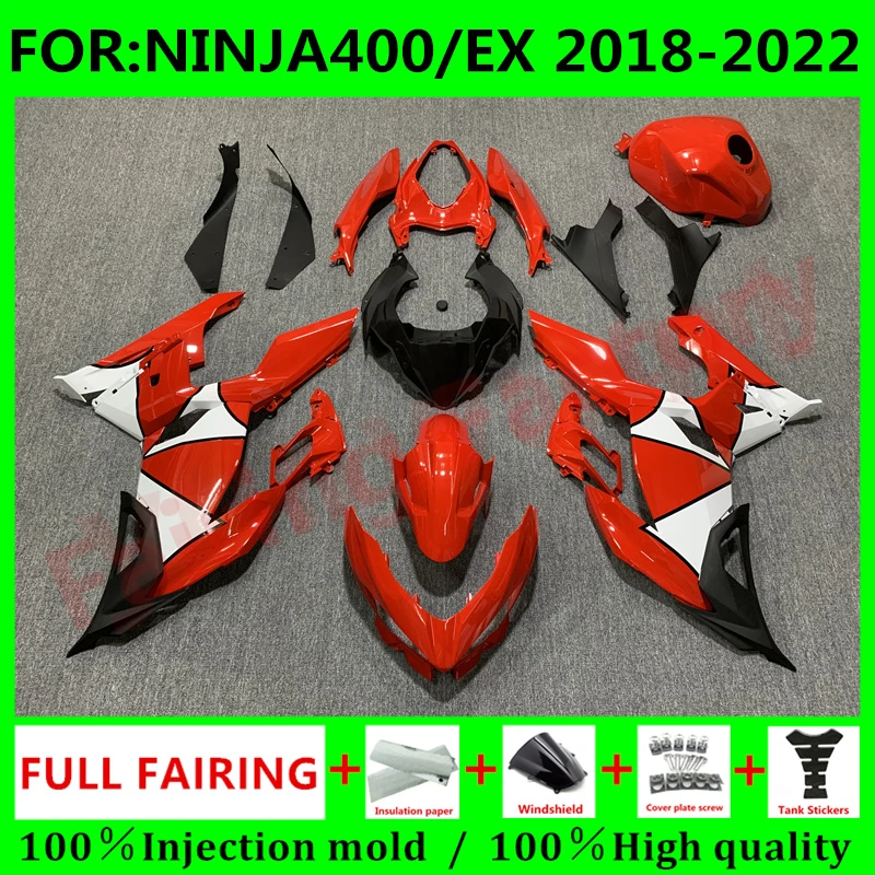 Полный комплект обтекателей для мотоцикла, подходит для Ninja400, EX400, EX, Ninja 400, 2018, 2019, 2020, 2021, 2022, 2023, обтекатель кузова, красный, белый
Полный комплект обтекателей для мотоцикла, подходит для Ninja400, EX400, EX, Ninja 400, 2018, 2019, 2020, 2021, 2022, 2023, обтекатель кузова, красный, белый