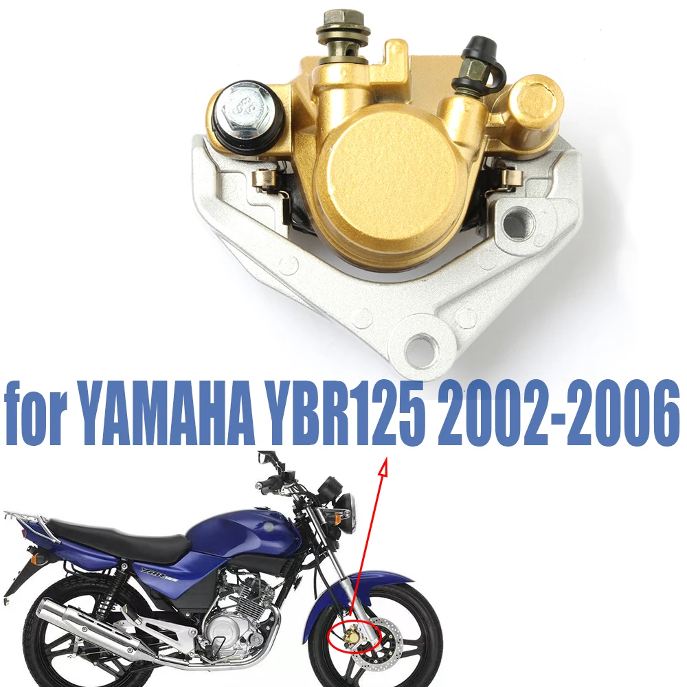 

S2R Motorcycle Front Brake Caliper Assy For YAMAHA YBR125 YBR YB 125 2002 2003 2004 2005 2006 With Brake Pads And Bracket