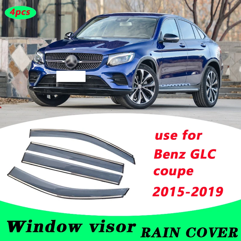 For Benz GLC COUPE 2015-2019 Benz glc200 glc300 suv Plastic Window Visor Vent Shades Sun Rain Deflector Guard 4PCS/SET
For Benz GLC COUPE 2015-2019 Benz glc200 glc300 suv Plastic Window Visor Vent Shades Sun Rain Deflector Guard 4PCS/SET