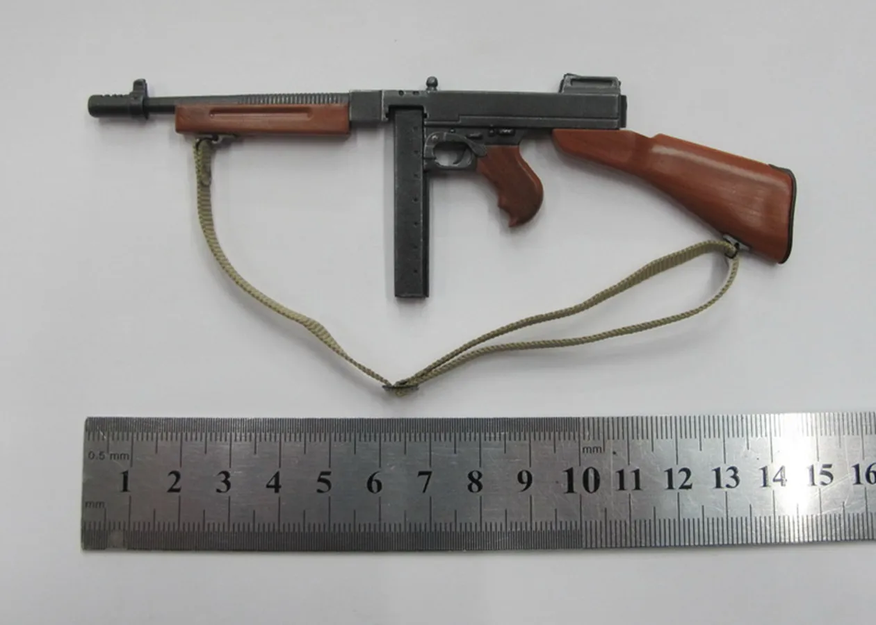 1/6 Scale M1928A1 Thompson Submachine WWII for 12inch World War II Plastic Weapon Accessory Model Rare Army Toy Christmas Gifts
1/6 Scale M1928A1 Thompson Submachine WWII for 12inch World War II Plastic Weapon Accessory Model Rare Army Toy Christmas Gifts