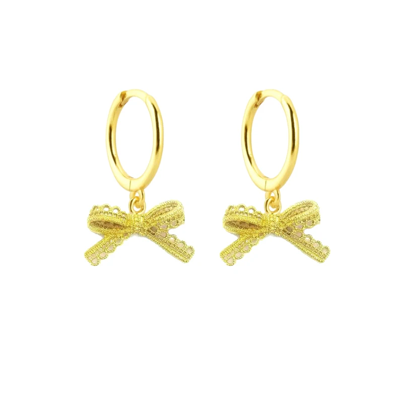 Cute Lace Bow Pendant Drop Earrings for Girl Women Unique Fashion Chic Gift Piercing Ear Rings Jewelry Pendientes Accessories
Cute Lace Bow Pendant Drop Earrings for Girl Women Unique Fashion Chic Gift Piercing Ear Rings Jewelry Pendientes Accessories