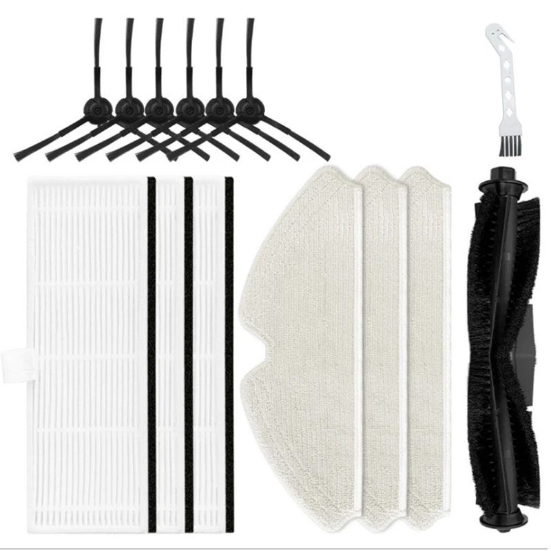 Запчасти для робота-пылесоса Uoni V980 PLUS, основная и боковая щетки, фильтр, тряпочка 
Запчасти для робота-пылесоса Uoni V980 PLUS, основная и боковая щетки, фильтр, тряпочка