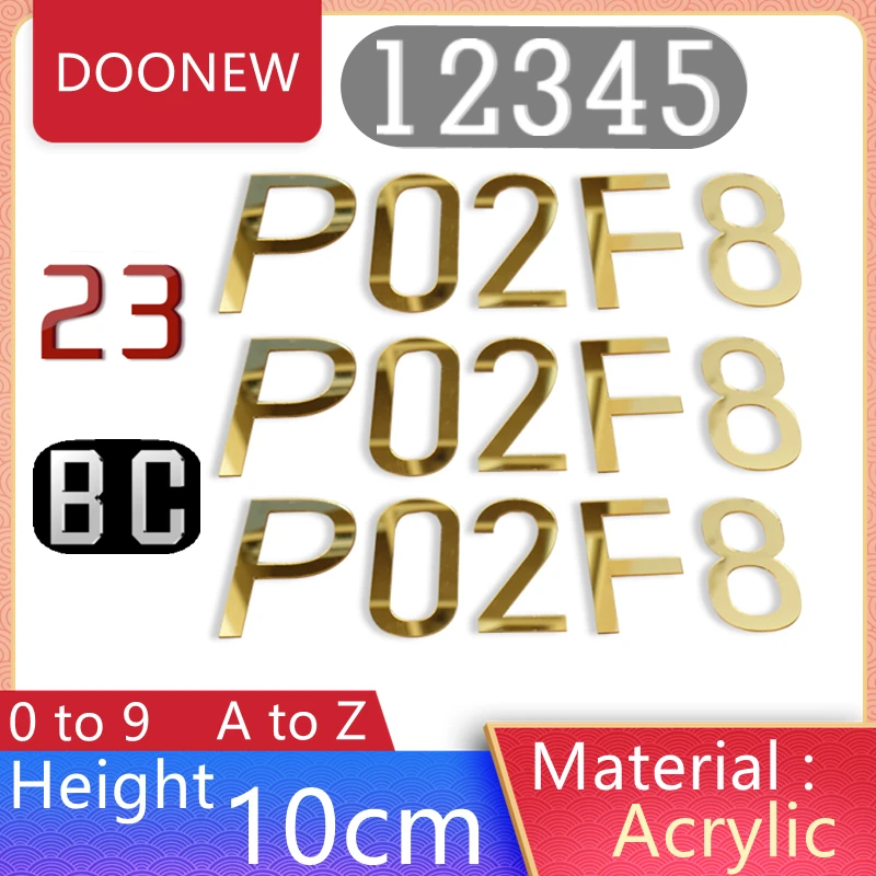 10cm English Letter Door Plate Number Sticker Apartment Self Adhesive Hotel Office Home Address Street Sign Red Copper Bronzed
10cm English Letter Door Plate Number Sticker Apartment Self Adhesive Hotel Office Home Address Street Sign Red Copper Bronzed