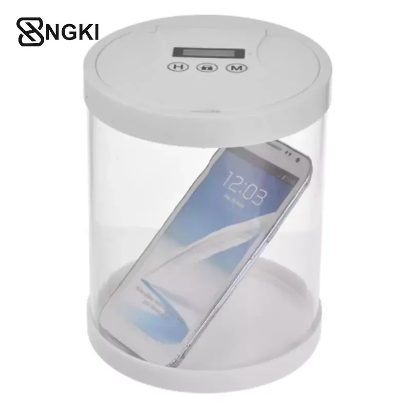 NEW2023 Electronic Time Lock Box Timer Lock Container Multi Function Time Lock Box Bin For Cigarettes Toys Mobile Phones No Batt
NEW2023 Electronic Time Lock Box Timer Lock Container Multi Function Time Lock Box Bin For Cigarettes Toys Mobile Phones No Batt