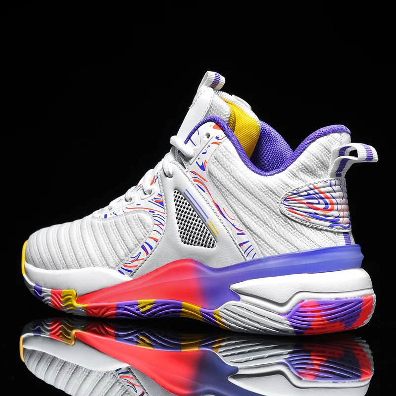 2022 Basketball Shoes Breathable High Top Sneakers Men Summer Outdoor Sports Shoes High Quality Sneakers Lace-up
2022 Basketball Shoes Breathable High Top Sneakers Men Summer Outdoor Sports Shoes High Quality Sneakers Lace-up
