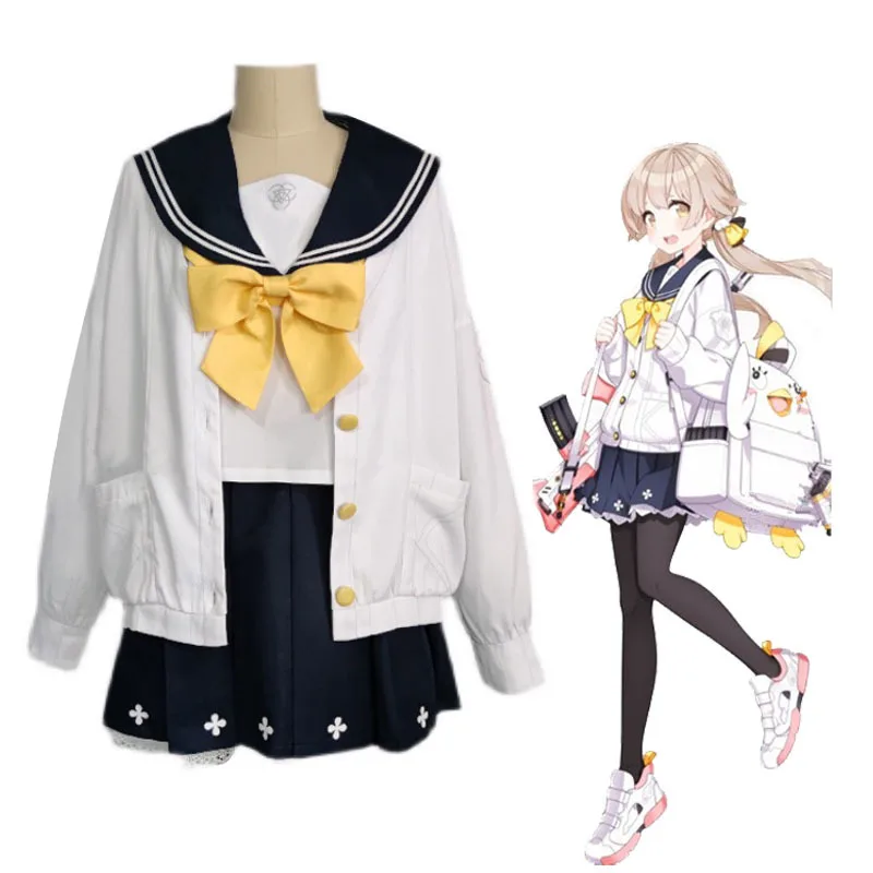 Костюм для косплея аниме «Голубой архив» Ajitani Hifumi для женщин взрослые матросские Костюмы JK Униформа куртка с бантом на Хэллоуин
Костюм для косплея аниме «Голубой архив» Ajitani Hifumi для женщин взрослые матросские Костюмы JK Униформа куртка с бантом на Хэллоуин