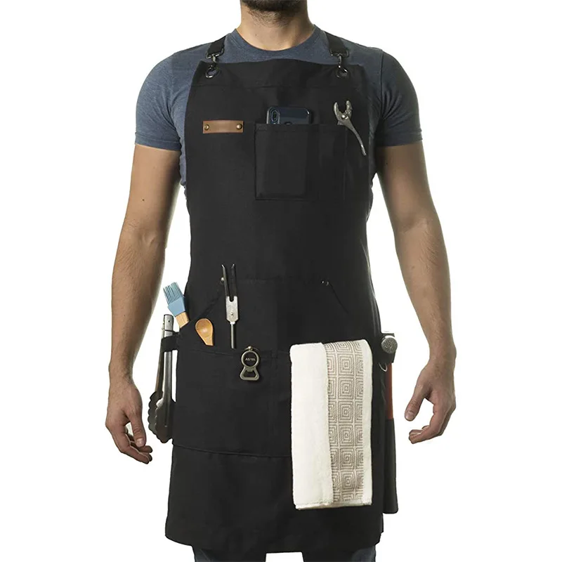 Canvas Work Aprons Tool Bag Organizer Unisex For Gardening Restaurant Barber Apron Shop Cafe Salon Artcrafts with Pockets
Canvas Work Aprons Tool Bag Organizer Unisex For Gardening Restaurant Barber Apron Shop Cafe Salon Artcrafts with Pockets