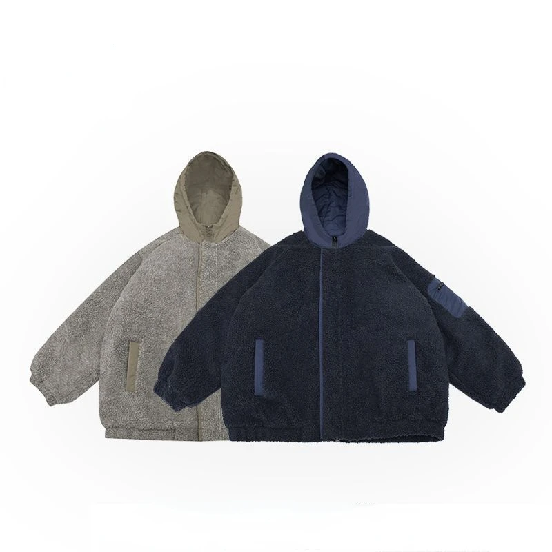 Winter Men Coat Jackets Casual Lamb Wool Parka Streetwear Loose Men Clothing Oversized Fashion Outwear Fleece Men's Jacket Coat
Winter Men Coat Jackets Casual Lamb Wool Parka Streetwear Loose Men Clothing Oversized Fashion Outwear Fleece Men's Jacket Coat